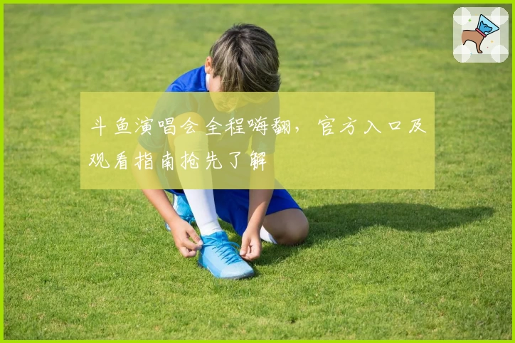 斗鱼演唱会全程嗨翻，官方入口及观看指南抢先了解